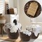 Casafield Set of 3 Multipurpose Boat Baskets with Handles, Woven Water Hyacinth Storage Organizers for Throw Blankets, Bedroom, Living Room, Laundry